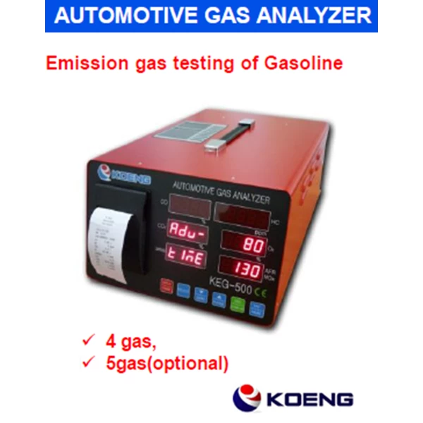 Alat Uji Emisi Automotive Gas Analyzer