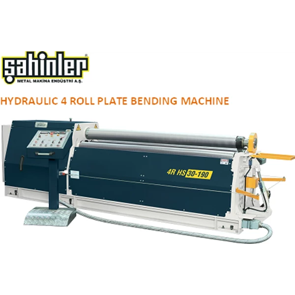 Hydraulic 4 Roll Plate Bending Machine